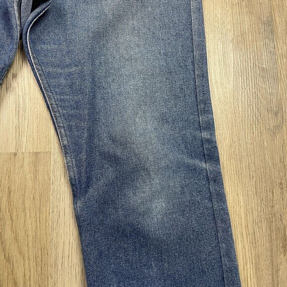 Montgomery Ward Jeans Mens 34x30 Blue Denim Straight Leg Five Pocket Cut 912 - Picture 4 of 16